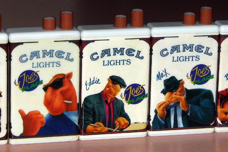 Joe Camel lighters