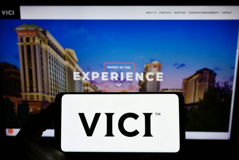 VICI logo on phone