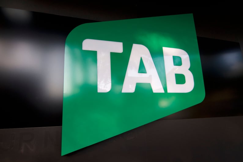 TAB sign