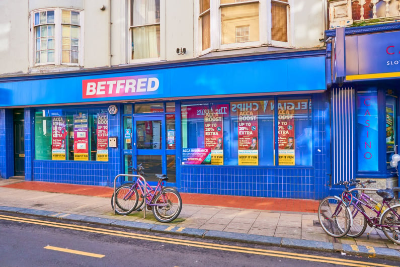 Betfred shop front