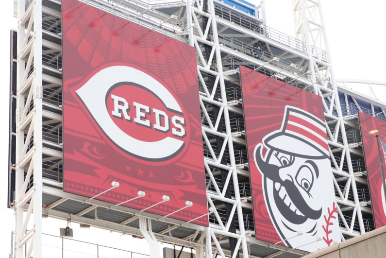 Billboard at Great American Ballpark