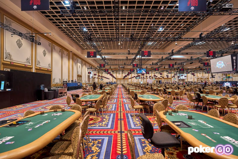 WSOP poker room